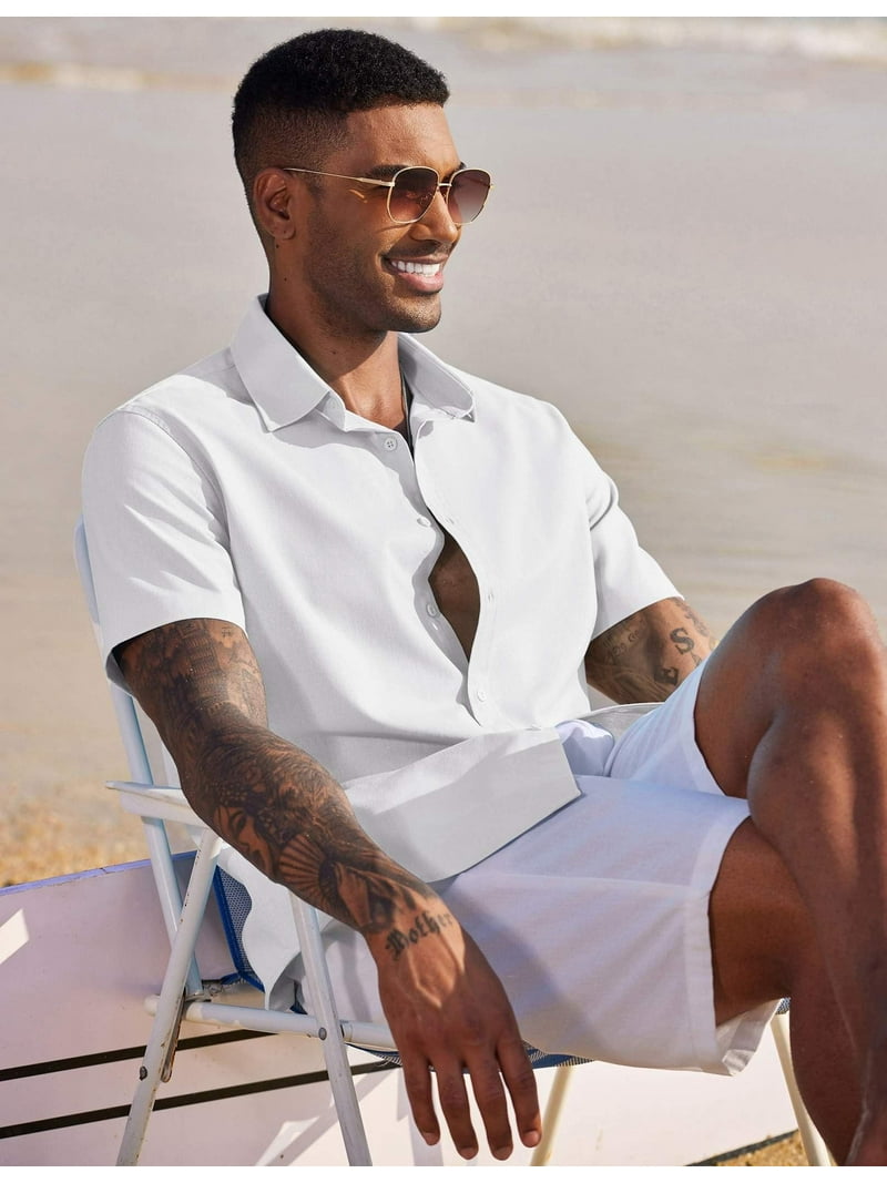 linen dress shirts wedding Classic Linen Shirt