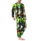 thumbnail image 2 of Fotbe St. Patrick's Day USA Flag Pijama de Hombre con Estampado de Manga Larga, Conjunto de 2 Piezas, Ropa de Dormir Suave y Cómoda con Bolsillos-Medium, 2 of 7