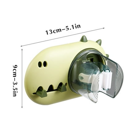 

Yrtoes Holiday Ornaments Cartoon Mop Clip No-Hole Bathroom Mop Shelf Household Wall-Mounted Hook Storage Rack Multi-Function