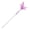 Purple, variant on Cat Feather Toys Feather Teaser Wand Toy with bell, Interactive Cat Toys for Pet Cat Kitten Play(Pink)