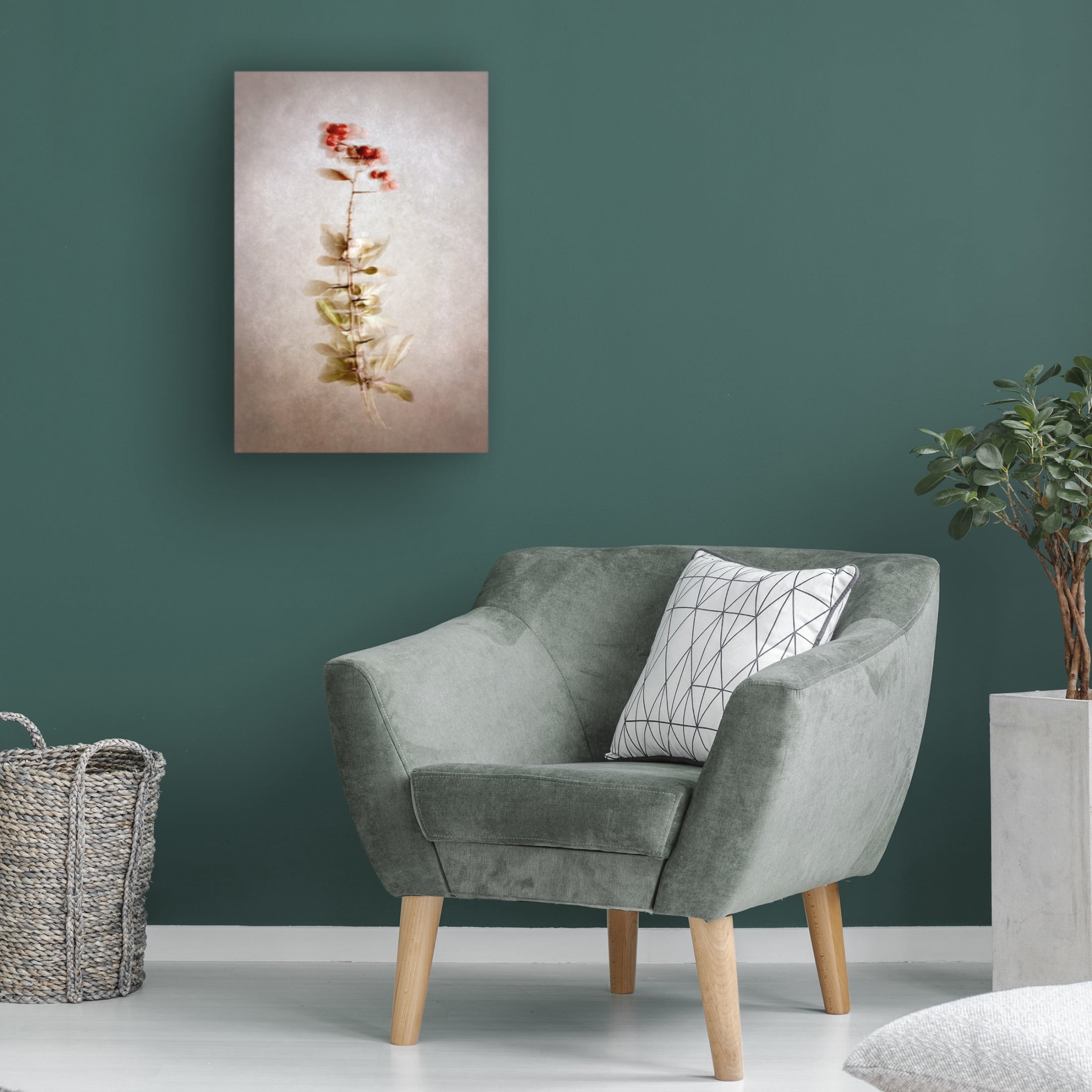 Trademark Fine Art Cicek Kiral Exposed Canvas Wall Art