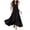 *Black, variant on ClodeEU Women's V Neck Sleeveless Maxi Dress with Pockets,Casual Loose Flowy Summer Swing Dress Black,Women's Plus L