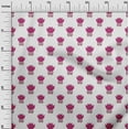 thumbnail image 2 of oneOone Coton Flex Tissu Feuilles & Lotus Tissu Imprimé Bloc BTY 40 Pouces de Large, 2 of 4