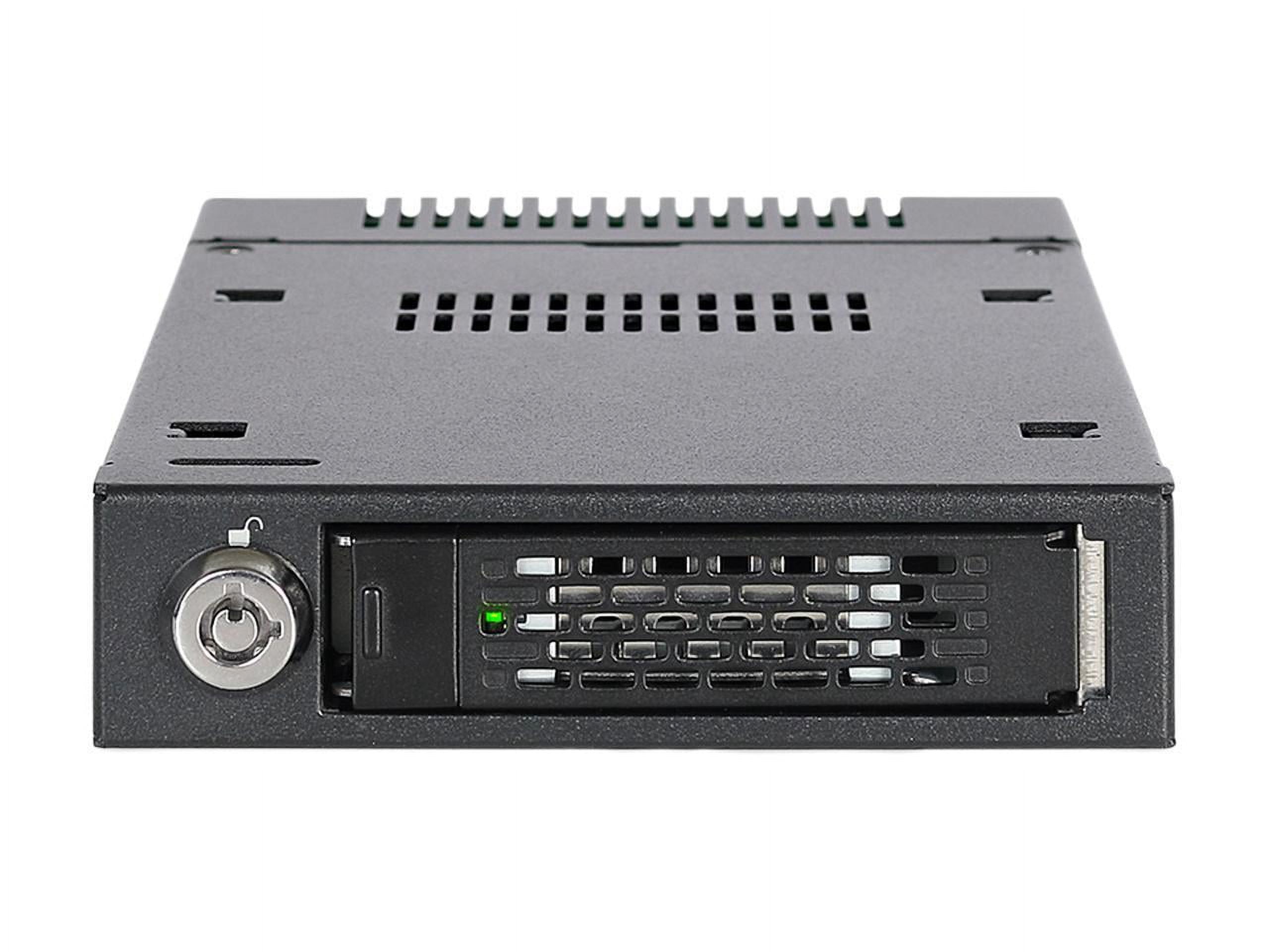 ICY DOCK ToughArmor MB601VK-1B 2.5" U.2 NVMe SSD Mobile Rack for External 3.5" Drive Bay