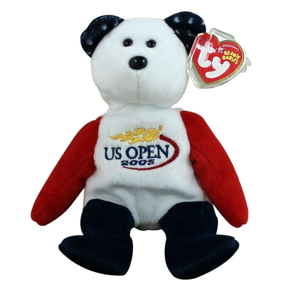 Ty Beanie Baby: Smash the Bear - Gold Flame | Stuffed Animal | MWMT