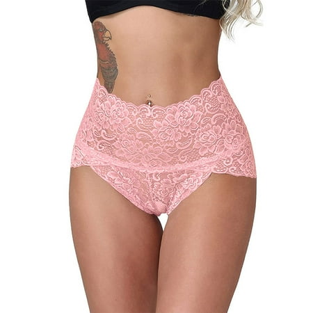 

Lhked Women s Lace Bikini Underwear Lingerie Thongs Bikini Ladies Hollow Out Underwear