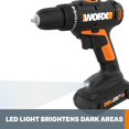 thumbnail image 4 of Worx WX101L 20V Power Share Cordless Drill & Driver, 4 of 4