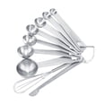 thumbnail image 2 of Juego de 7 cucharas medidoras de acero inoxidable con varilla medidora y batidor., 2 of 11