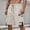 Khaki, variant on LEKWK Cargo Shorts for Men Elastic Waist Athletic Shorts Quick Dry Straight Leg Shorts Loose Fit Drawstring Short with Pockets Hiking Climbing Outdoors Bottom