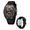A Rose Black, variant on Watches for Men Casual Classic Dress Analog Quartz Date Silicone Strap Digital Waterproof 6-Hand Luminous Men Wrist Watches Reloj Para Hombre Rose Black/Red Dial