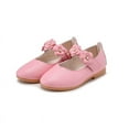 thumbnail image 2 of Zapatos de cuero negro para niñas, zapatos de mesa para niños, zapatos blancos para estudiantes, zapatos escolares de flores de etiqueta, zapatos de suela blanda con tendones, 2 of 6