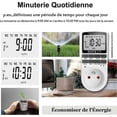 thumbnail image 2 of Proateur Electrical and Digital Outlet, Daily Weekly 10 Timer Digital Outlet Timer with Anti-Theft Mode and Large LCD Display, Save Electricity (Pack, 2 of 4