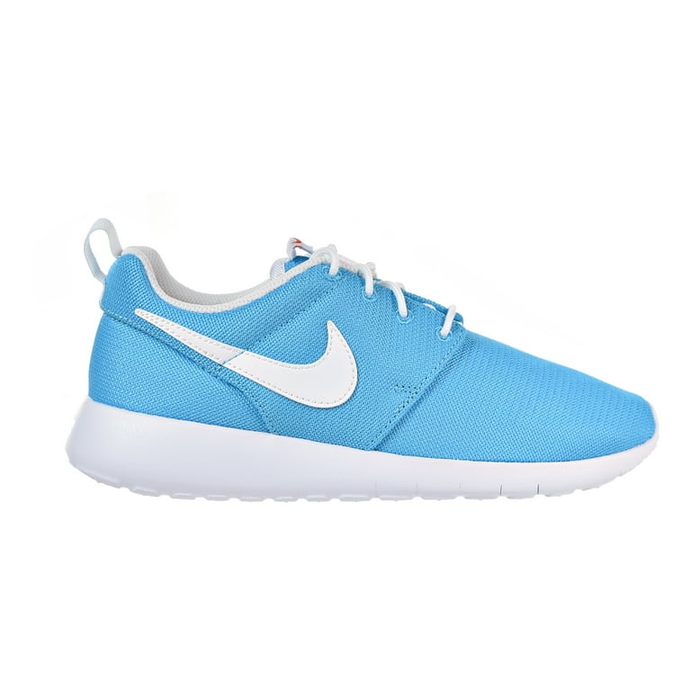 temperen graven weerstand Nike Roshe One Boys Shoes Chlorine Blue/White/Safety Orange 599729-412 -  Walmart.com