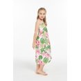 thumbnail image 4 of Girl Hawaiian Halter Dress in Lotus and Orchid Size 8, 4 of 5