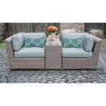 thumbnail image 2 of Florence 3 Piece Outdoor Wicker Patio Furniture Set 03b, 2 of 2
