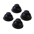 thumbnail image 3 of Dualoai 4 Pieces Silicone Cupping Sets Cups Massage for Back Women Men Arms and Feet Black, 3 of 9