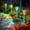 Colorful, variant on PUCACHI Solar Lights Outdoor Waterproof , 10-Pack Garden Lights, Decorative Lights for Yard Garden Walkway Driveway, Colorful