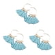 thumbnail image 4 of Pendientes Minnieouse Abanico Bohemio Azul Lago Type1 NO1, 4 of 6