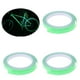 thumbnail image 3 of pegatinas reflectantes para ruedas, accesorios de seguridad, cintas adhesivas para llantas, tiras de advertencia para ruedas de ciclismo (verde), 3 of 5