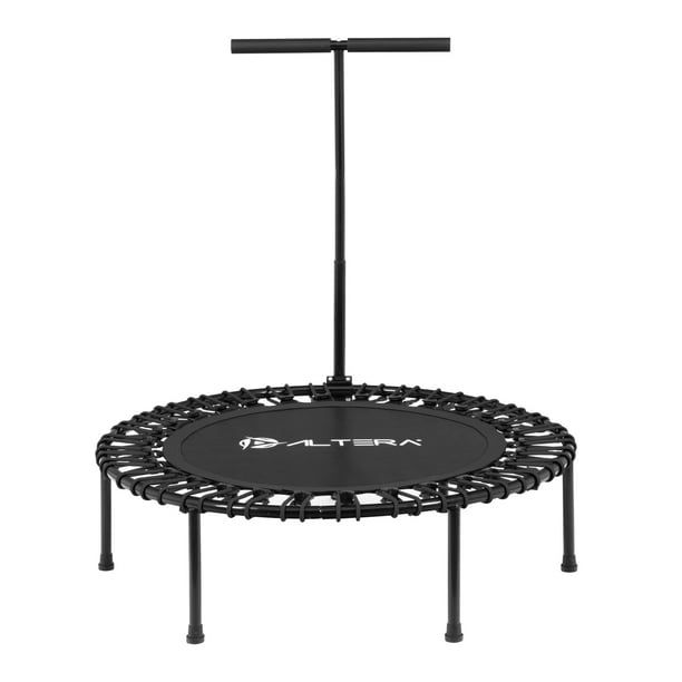 Trampolín Fitness Altera TRBR-01 Redondo con Agarradera 40 Pulgadas Negro