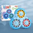thumbnail image 4 of Funny Beads Puzzle Educational Toys, Rotating Magic Bean Cube Spinner, Stress Relief Fidget Hand Sensory Toy, 4 of 8