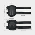 Adult Ski Bindings Adjustable Knee And Elbow Bindings Set Suitable For