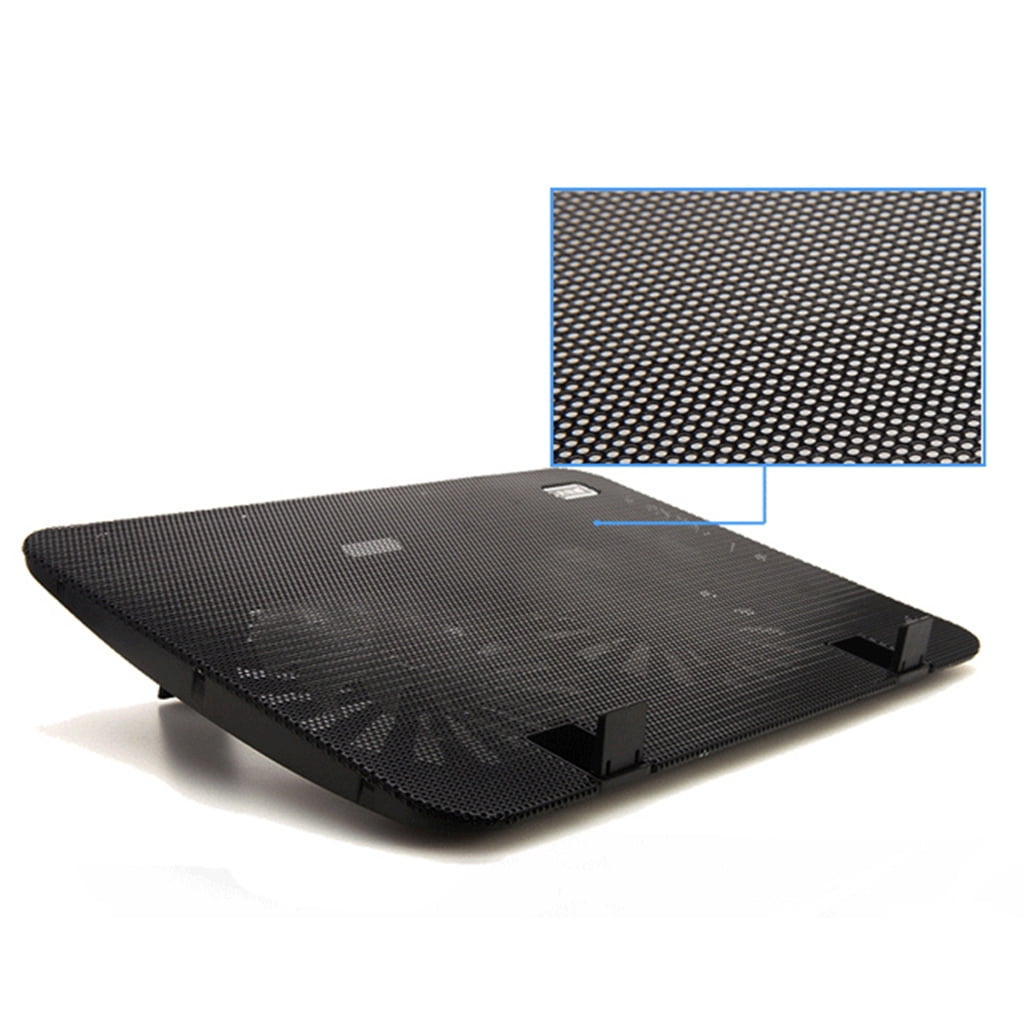 Zeiwohndc Notebook Cooler Cooling Pad 15.6 Inch Gamer USB Powered Portable Gaming Stand