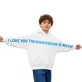thumbnail image 6 of NIEWTR Winter Coat for Boys Girls Toddlers Kids Baby Boys Girls Hooded Solid Sweatshirt Pullover Fall Warm Outerwear 2t 3t 4t 5t 6t (A-White,2-3 Years), 6 of 6