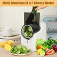 thumbnail image 4 of Electric Cheese Grater,Multifunctional Electric Slicer,Vegetable Slicer, Salad Maker,Food Processor for Kitchen Use, 4 of 6