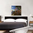 thumbnail image 2 of ARTCANVAS Bacchus And Ariadne 1520 Canvas Art Print by Titian Tiziano Vecelli - Size: 26" x 26" (0.75" Deep), 2 of 9