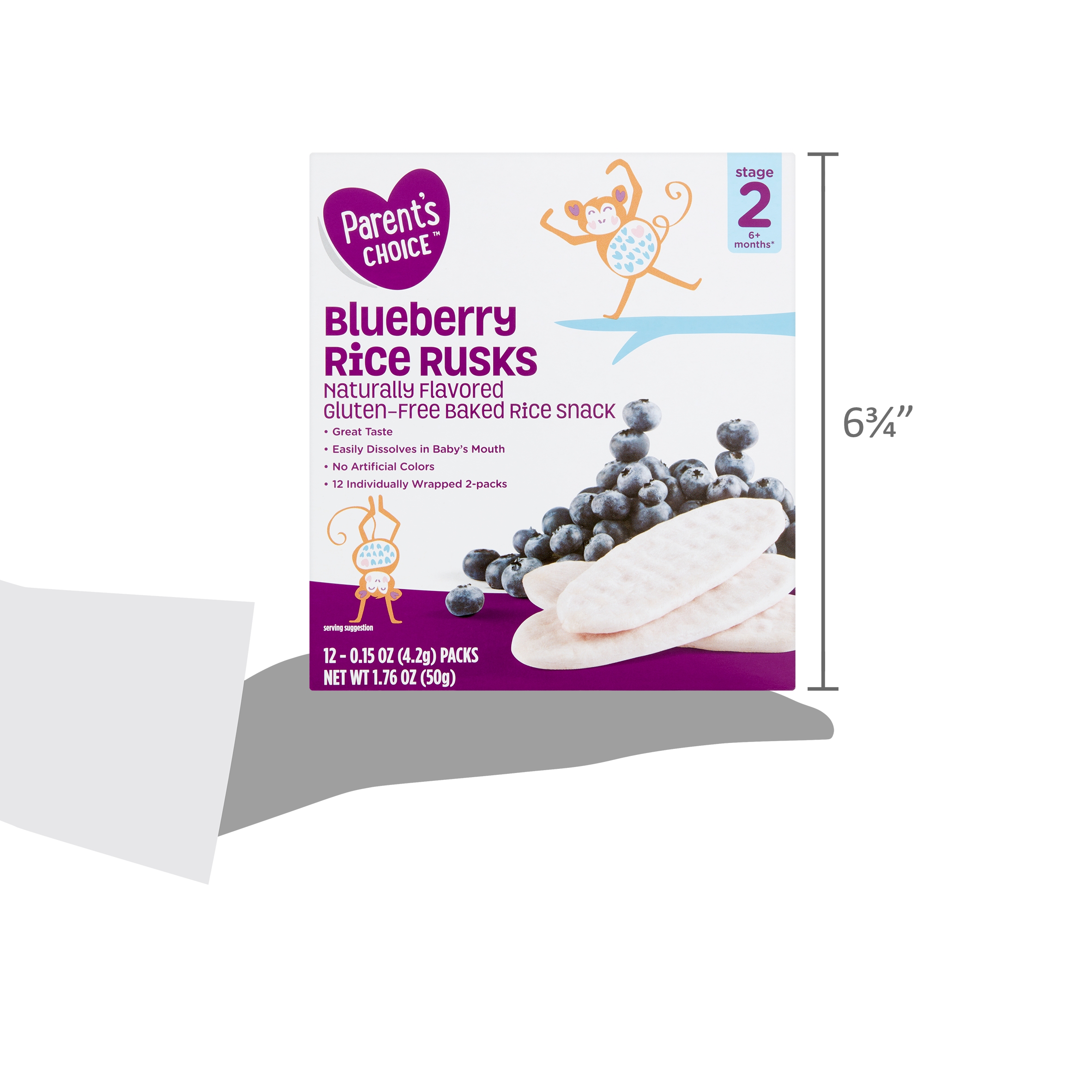 parents choice blueberry rice rusks