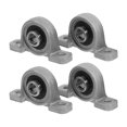 thumbnail image 1 of Homoyoyo 4Ud Soporte De Cojinete Montado En Aleación De Zinc Para Industria Color Plateado Duradero, 1 of 6