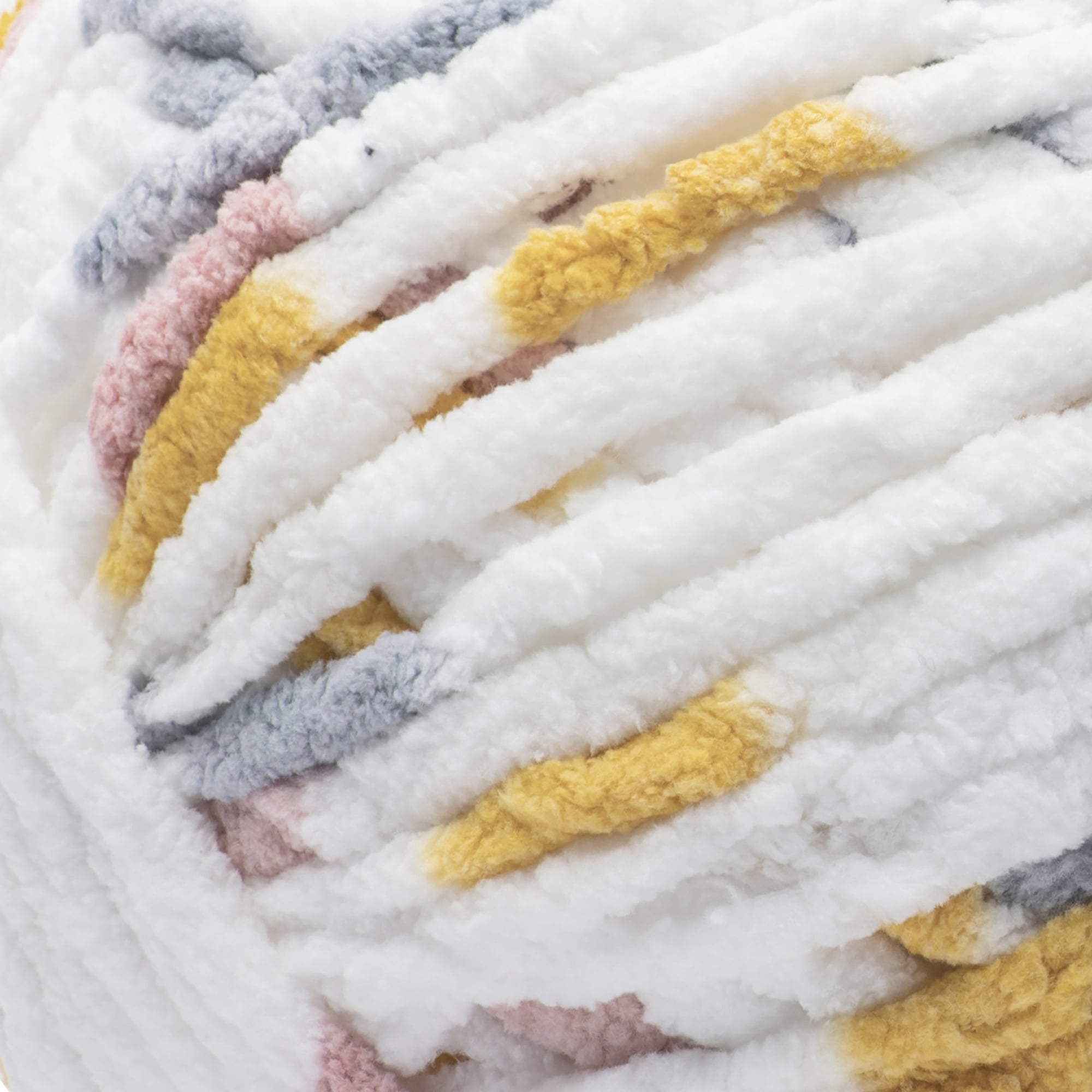 Bernat® Baby blanket™ #6 Super Bulky Polyester Yarn, Mostly sunny 10.5oz/300g 220 Yd (2pk)