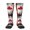 2 Black-2, variant on Womens Canada Canadian Flag Art Knee High Socks Comfy Thermal Boot Long Socks
