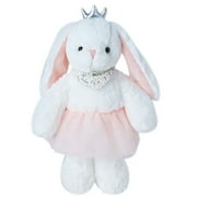 Litotail Princess Rabbit Plush Doll 14.5" Bunny Stuffed Animal for Baby Girls,Birthday,Christmas Gift