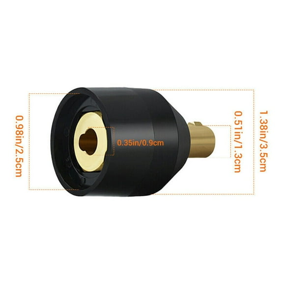Seamless Welding with TIG Torch Adapter WP 17V 10 25 to WP 26V 35 50 Connector