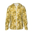 thumbnail image 1 of Vsdgher Sweat à Capuche Imprimé Fleuri pour Adultes, Protection Éruption Cutanée pour Hommes et Femmes, Manches Longues, Protection Solaire, Pêche, Course, Natation-TTG, 1 of 7
