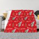 thumbnail image 1 of Balery Christmas Deer 1 Manta de Franela con Dibujo, Lujo Ultra Suave y Cálido, Antipelusa y Resistente a las Arrugas para Cama, Sofá, Camping -60"x50", 1 of 6