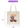thumbnail image 5 of Vintage Patriotic Miniature American Shepherd 4th of July Independence Day Canvas Tote Bag MAS Dog Lover Gifts Reusable Shopping Grocery Bag - 01006, 5 of 5