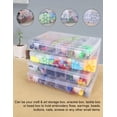 thumbnail image 3 of Bead Organizer Hlotmeky, 36 rejillas, paquete de 4 unidades, caja de plástico transparente, 3 of 6