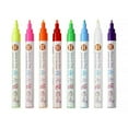 thumbnail image 2 of HLONK Colorful Luminous Hand Drawing Pen Set - 8 Water-Based Graffiti Markers for DIY Crafts  Nighttime Doodling  and Study Notes - Glows in the Dark  Unique Fluorescent Colors, 2 of 9