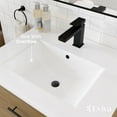 thumbnail image 6 of Eviva Graham 30"W x 19"D Oak Bathroom Vanity with White Porcelain Countertop and Integrated Sink, 6 of 11