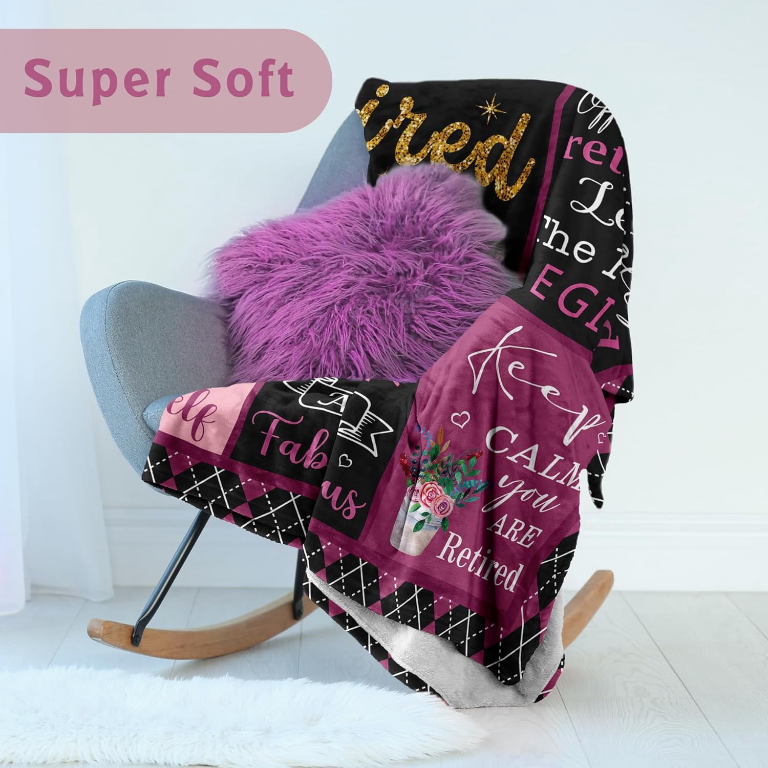 Retirement Gifts for Women, Retirement Gifts, Retirement Gift for Woman, Retirement Gifts for Women 2024, Retired Gifts for Women, Goodbye Farewell Gifts for Coworkers, Retirement Blanket