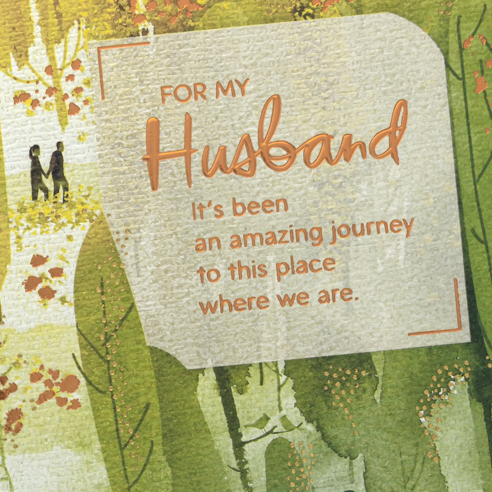 Hallmark Anniversary Card for Husband (Where We've Always Belonged)