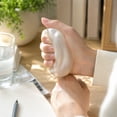 thumbnail image 3 of White Translucent Bar Shaped Squishy Stress Toy with Soft Squeeze Texture, Single Piece, for Relaxation Relief, Sensory Squeeze Toy, 3 of 3