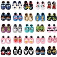 thumbnail image 2 of Zapatos de bebé de piel de vaca suave para bebés, niños y niñas, mocasines para bebés, zapatillas para primeros pasos, zapatillas para bebés, 2 of 5
