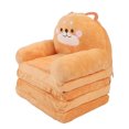 thumbnail image 1 of Foldable Portable Kids Sofa Chair With Cute Cartoon Design, Sponge Material For Reading, Watching TV, Relaxing, Durable And Wear, 1 of 8