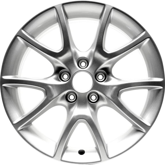 Aluminum Wheel Rim 17 inch for Dodge Dart 13-16 5 Lug Silver