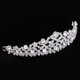 thumbnail image 3 of Elegante Crystal Rhinestone Veil Crown Tiara que casa la joyería nupcial del pelo, 3 of 9