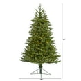 thumbnail image 2 of Nearly Natural 5' Cambridge Fir Christmas Tree with 300 Clear Warm LED Lights - Green, 2 of 10